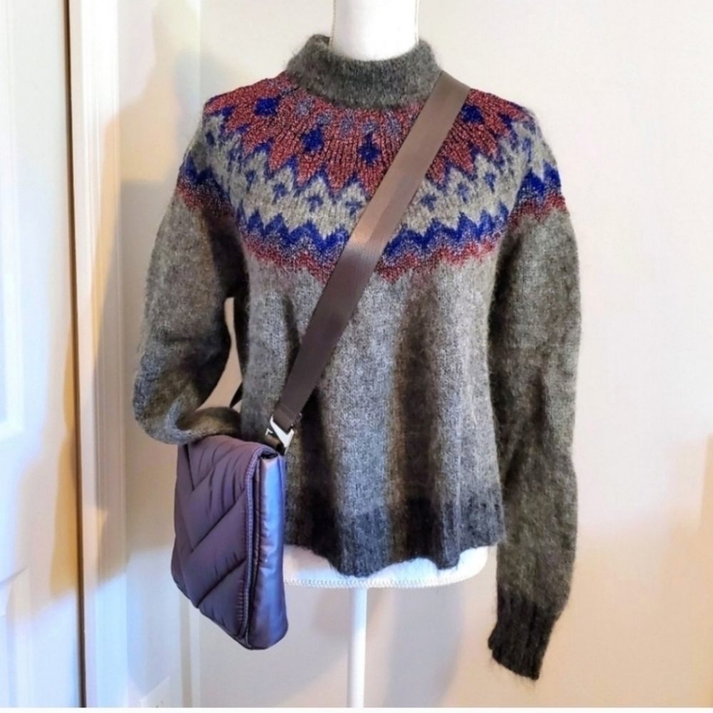 Caraa X Athleta Foldover Seatbelt Handle Crossbody Shoulder Bag